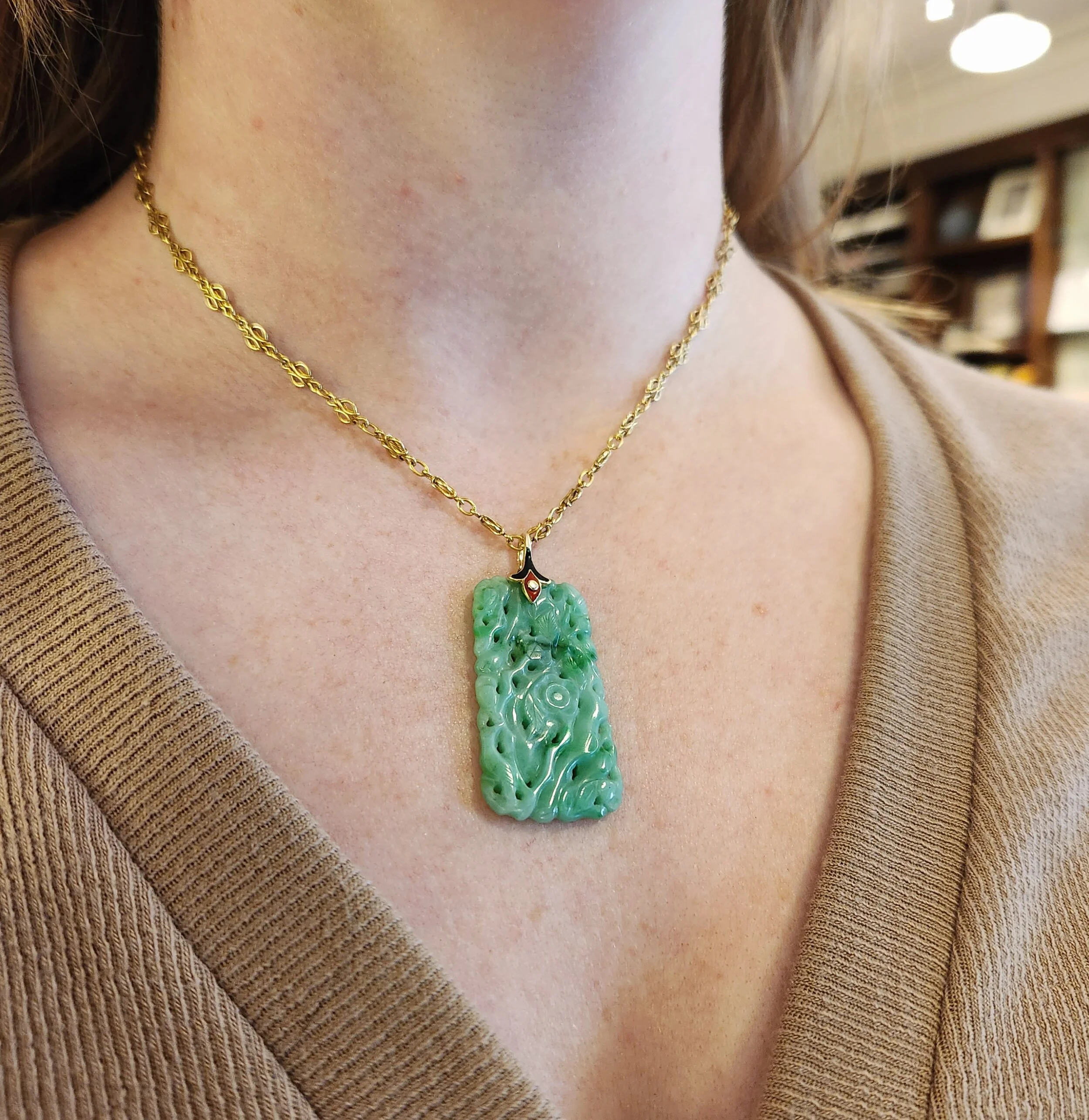 Custom 2025 jade necklace